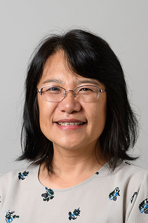 A portrait of professor Xiaomei Cong.