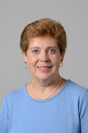 A portrait of assistant clinical professor Elizabeth Mayerson.