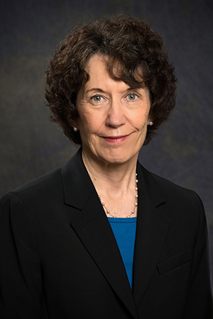 A portrait of associate clinical professor Barbara O'Neill.